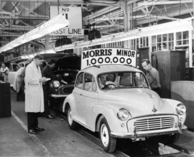 Morris Minor (1961) - Der millionste Minor wurde am 4. Januar 1961 produziert
