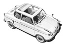 NSU Prinz (1960) - Zeichnung