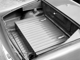 NSU Spider (1963) - 'Unterflur' Wankelmotor mit geschlossener Klappe