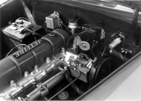 Nash-Healey Coupé (1953) - der Jetfire-Motor im Testwagen