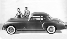 Nash-Healey LeMans Hardtop Sports Car (1953) - mit dem 140 PS starken Nash Ambassador Dual Jetfire LeMans Motor