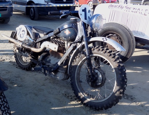 Bild Nimbus Sport Scout von 1938 am Römö Motorfestival 2016