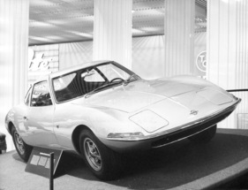 Opel GT (1965) - der Prototyp 'Gran Tourisme Coupé' entspricht in vielen Aspekten dem späteren Serienmodell