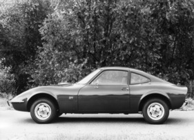 Opel GT (1969) - an Form und Gestaltungselementen wurde während der gesamten Bauzeit kaum etwas geändert