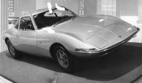 Opel GT Prototyp (1965) - Internationale Automobilausstellung (IAA) in Frankfurt 1965 - Experimentalfahrzeug mit 1,9-Liter-OHC-Motor