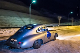 Porsche 356 A Coupé (1955) - am Winter Marathon 2014