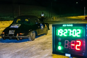 Porsche 356 B Cabriolet (1962) - am Winter Marathon 2014