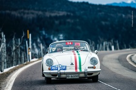Porsche 356 C Cabriolet (1964) - am Winter Marathon 2014 Porsche 356 C Cabriolet (1964) - am Winter Marathon 2014