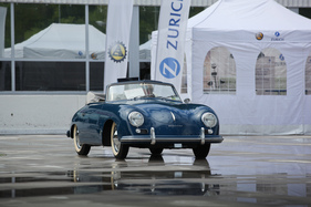 Porsche 356 Pre-A 1500 Cabriolet (1958) - wir für die Versteigerung vorbereitet - an der Dolder-Versteigerung der Oldtimer Galerie am 11. Juni 2016