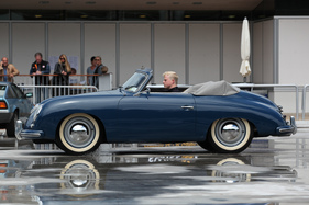 Porsche 356 Pre-A 1500 Cabriolet (1958) - wir für die Versteigerung vorbereitet - an der Dolder-Versteigerung der Oldtimer Galerie am 11. Juni 2016
