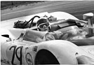 Porsche 908 Spyder (1969) - Gerhard Mitter im Nummer  #29 Porsche 908 (12 Stunden von Sebring 1969)