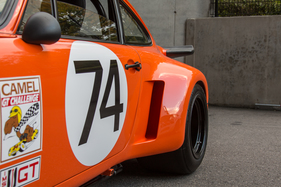 Porsche 911 RSR 3.0 (1974) an der Porsche Soundnacht 2016 - Radhaus