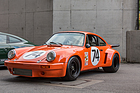 Porsche 911 RSR 3.0 (1974) an der Porsche Soundnacht 2016 - Seitenansicht vor der eigentlich Vorstellung