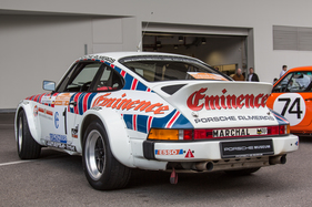 Porsche 911 SC San Remo (1981) an der Porsche Soundnacht 2016 - Heckpartie