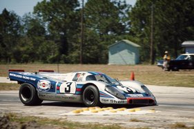 Porsche 917 K (1971) - Der Martini-Rossi Porsche 917 Kurzheck war der Gesamtsieger mit Vic Elford am Steuer (12 Stunden von Sebring 1971)