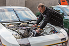 Porsche 924 GTP (1980) an der Porsche Soundnacht 2016 - Warmlauf