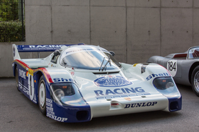 Porsche 956 (1982) an der Porsche Soundnacht 2016 - Front