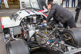 Bild Porsche 956 (1982) an der Porsche Soundnacht 2016 - Warmup