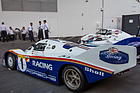 Porsche 956 (1982) an der Porsche Soundnacht 2016 - von der Seite