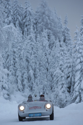 Porsche Bergspyder (1962) - an der Planai Classic 2013