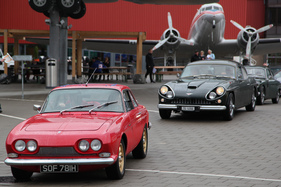 Reliant Scimitar GT SE4 (1966) - am Kunststoffautotreffen "Fantastic Plastic 2016"