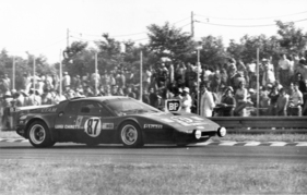 Rennversion des Ferrari 512 BB in Le Mans 1978 - Luigi Chinetti mit Guérin/Delauney/Young in Nummer #87 Rennversion des Ferrari 512 BB in Le Mans 1978 - Luigi Chinetti mit Guérin/Delauney/Young in Nummer #87