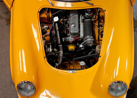 Rochdale Olympic (1962) - Blick in den Motorraum