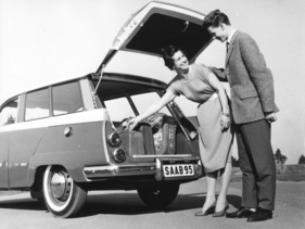 Saab 95 (1959) - Stauraum auch für grössere Reisen