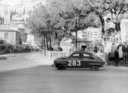 Saab 96 (1963) - Erik Carlsson auf dem Saab 96 bei einer Geschwindigkeitsprüfung der Rallye Monte Carlo 1963