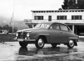 Saab 96 (1965) - Testwagen bei der Erprobung