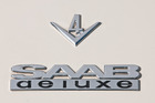 Saab 96 V4 Deluxe (1969) - ganz eindeutig, es handelt sich hier im ein V4-Modell in deluxe-Ausstattung