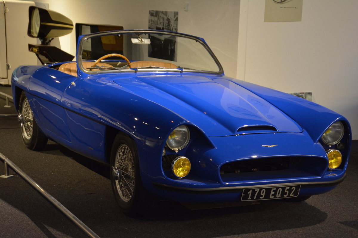 Salmson 2300 S von 1954 - in der Ausstellung zu Philippe Charbonneaux im Schlumpfmuseum