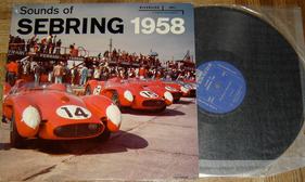Schade sind solche Aufnahmen so selten: Selbst Schallplatten wurden produziert mit Motorsounds der damaligen Rennfahrzeuge! (12 Stunden von Sebring 1958)