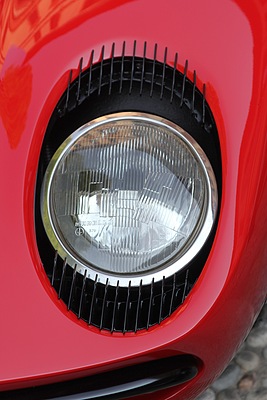 Schlafaugen am Lamborghini Miura S (1970) am Concorso d'Eleganza Villa d'Este 2011