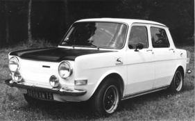 Simca 1000 Rallye 1 (1973) - noch mit dem Wasserkühler hinten