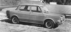 Simca 1000 Rallye (1972) - noch ohne seitlichen Rallye-Schriftzug