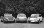 Simca 1000 Rallye 2 (1975) - zusammen mit 1000 S und 1000 Rallye 1
