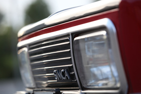 Simca 1000 Rallye 2 (1977) - Schriftzug auf dem Bug