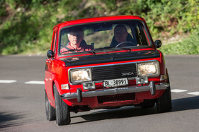 Simca 1000 Rallye 2 (1977) - das obere Kühlergitter ist eine Attrappe