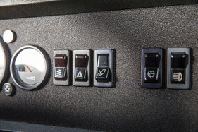 Simca 1000 Rallye 2 (1977) - die Schalter sind beschriftet