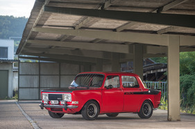 Simca 1000 Rallye 2 (1977) - die mattschwarze Haube war Serie