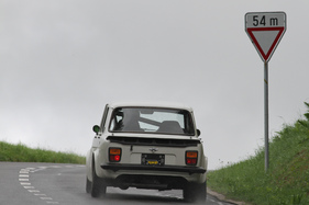 Simca Rallye 3 (1976) - im Feld 1 (Tourenwagen und Vorkriegsfahrzeuge) an der Bergprüfung Altbüron 2015
