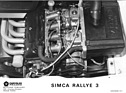 Simca Rallye 3 (1977) - Motor der stärksten Version