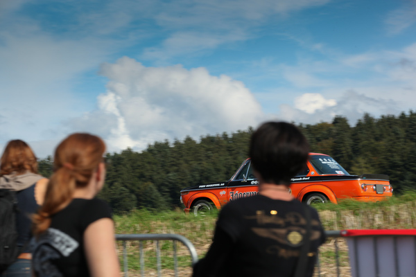 So eine Jägermeister-Bemalung begeistert immer wieder - Oldtimerclassic Hittnau 2014
