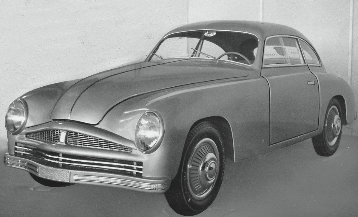 Stanguellini 1100 Berlinetta Sport von 1948 (Coupé Bertone; 4 Zyl., 1089 cm3, 45 PS) - 1947–1950