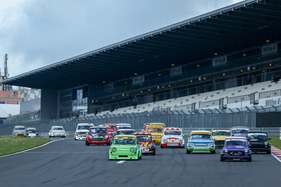 Start der Zwerge mit Simca Rally 2 (1974) bei der Historic Trophy Nürburgring 2016 - Kampf der Zwerge