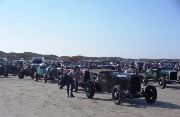 Startvorbereitungen am Römö Motorfestival 2016