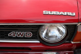 Subaru 1600 von 1979 - am 24. Oldtimer Grandprix Safenwil 2015
