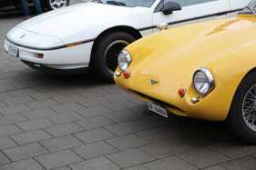 TVR Grantura Mk2a (1962) - am Kunststoffautotreffen "Fantastic Plastic 2016"