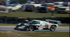 Tiga GT288 (1989) - Essex Racing mit dem Tiga GT288 erreichten Platz 18 (12 Stunden von Sebring 1989)